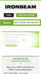 Mobile Screenshot of ironbeam.com